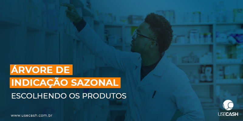 Árvore de Indicação Sazonal escolhendo os produtos